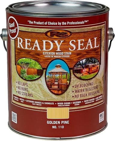 Ready Seal Golden Pine 1 gallon oil-based wood stain and sealer can
