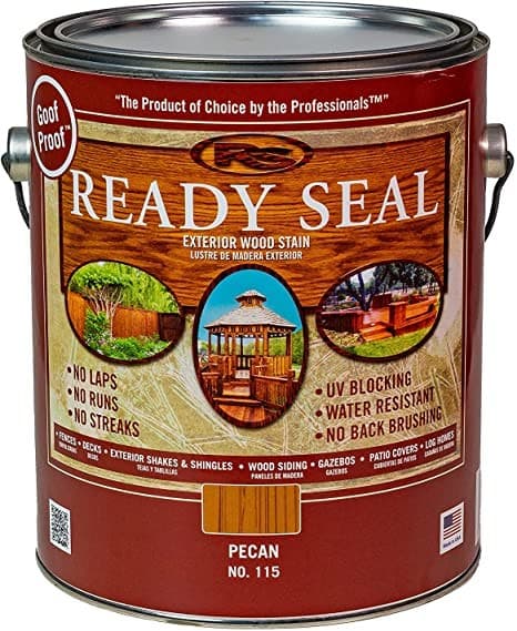 Ready Seal Pecan 1 gallon oil-based wood stain and sealer can